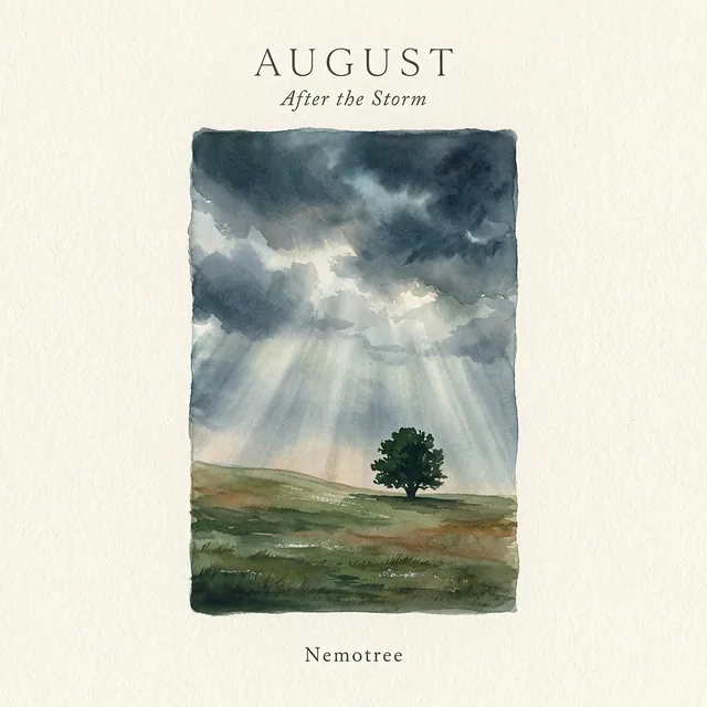 August — After the Storm 커버