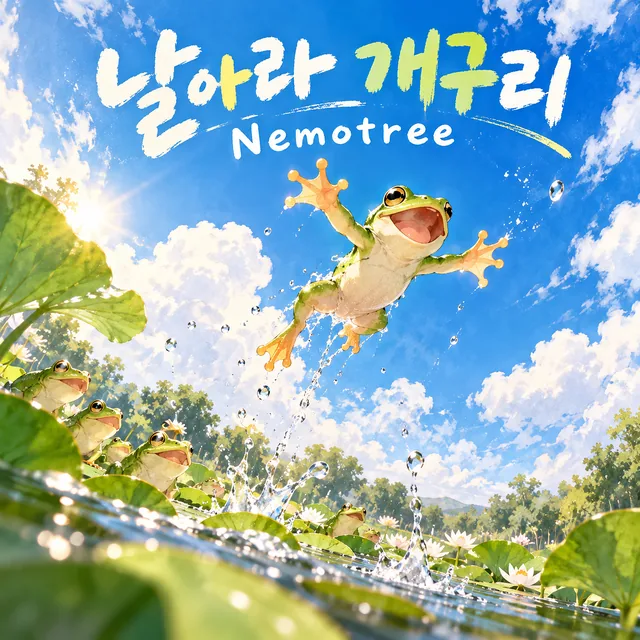 날아라 개구리 커버
