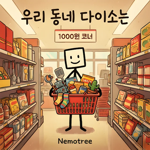 우리 동네 다이소는 커버